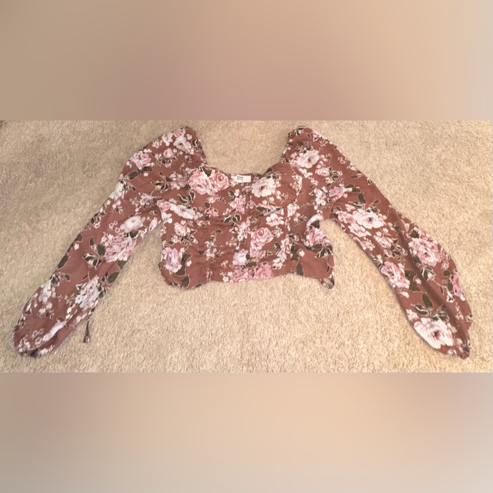 Madden NYC Ruched Corset Top. Size XXXL